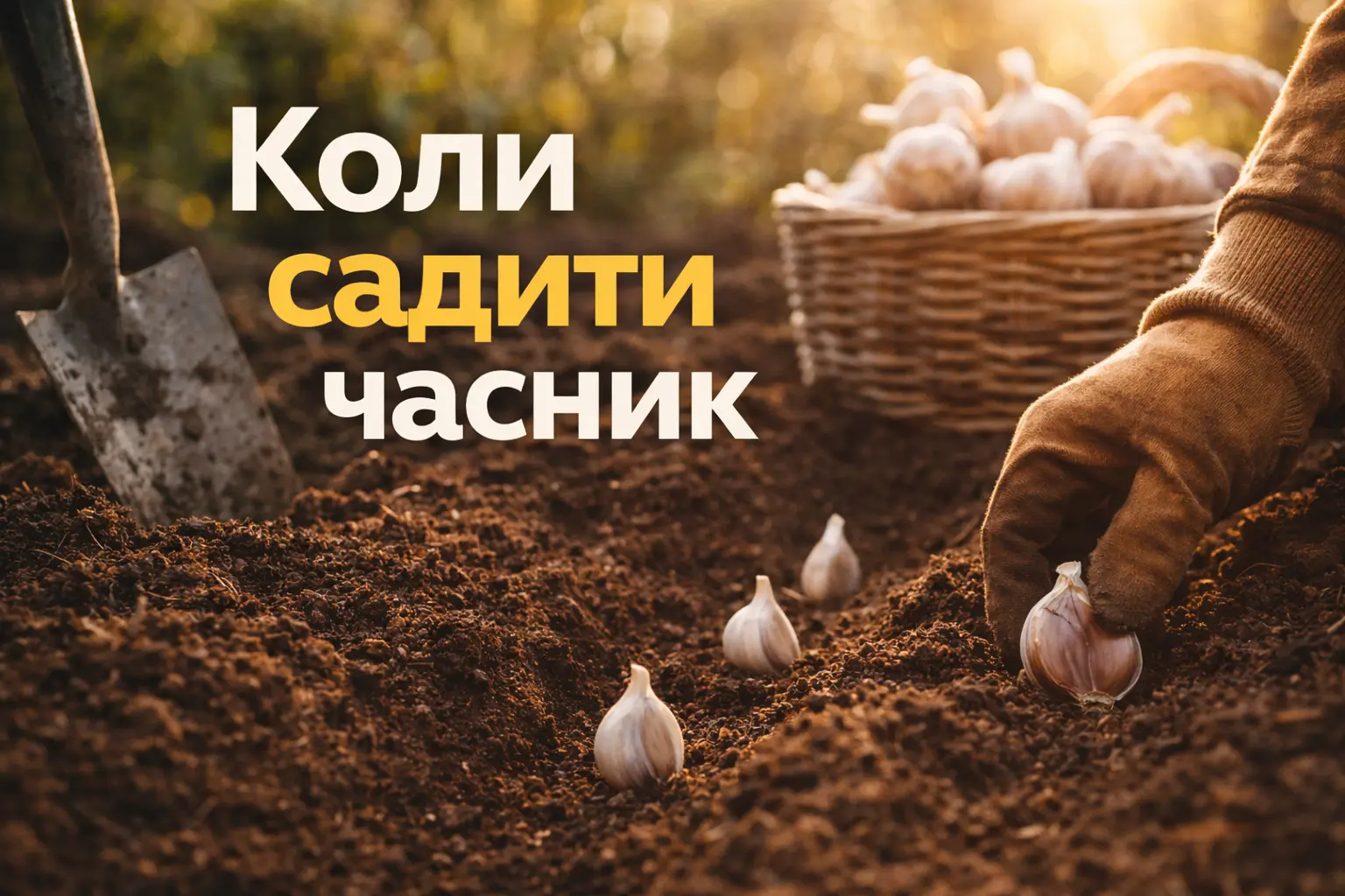 Коли садити часник - RODA.Media