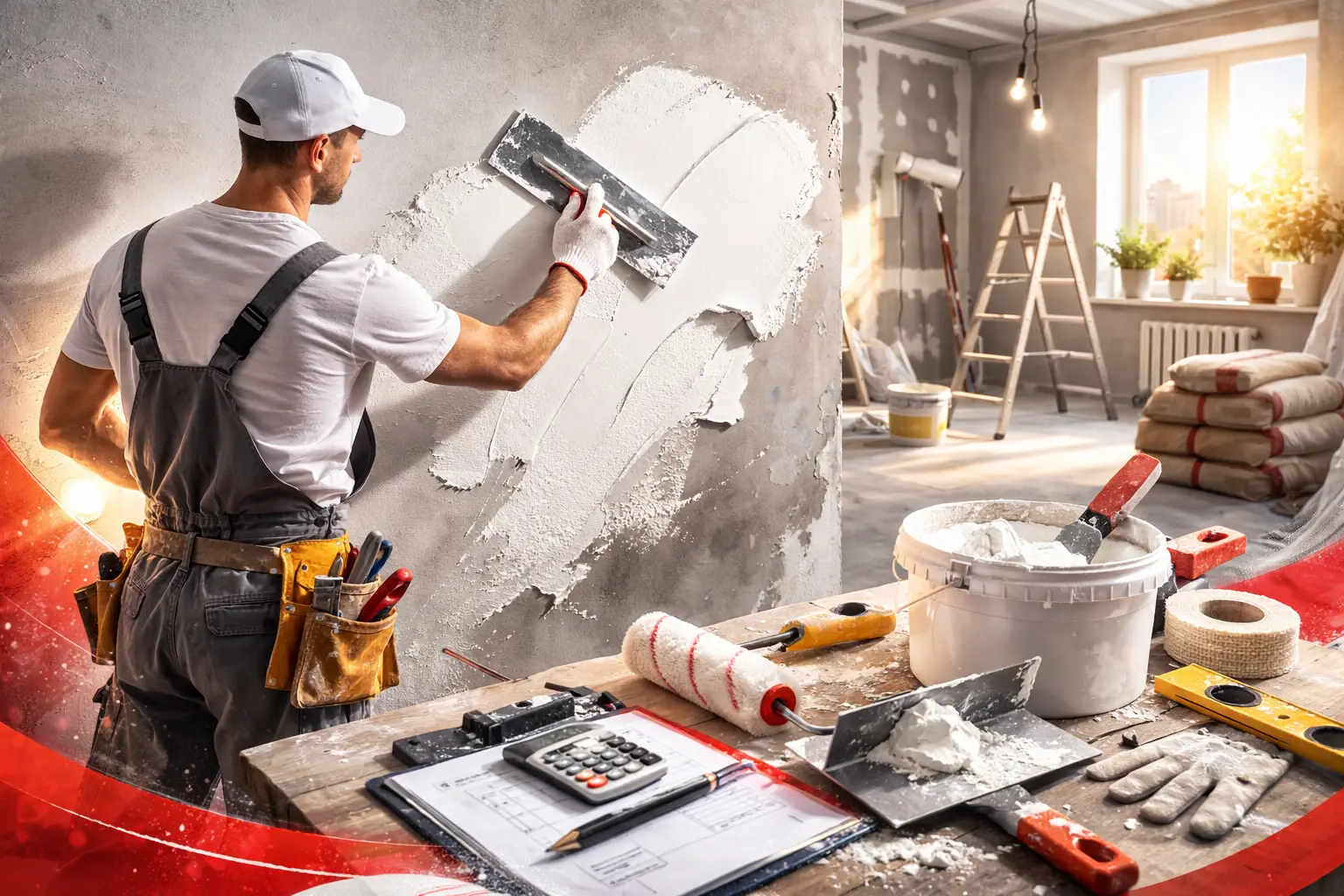 Шпаклівка стін ціни - RODA.Media