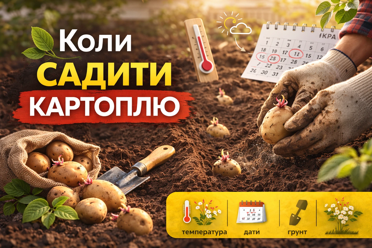 Коли садити картоплю - RODA.Media