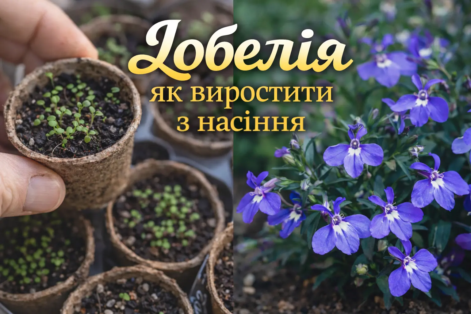 Лобелія: як виростити з насіння - RODA.Media