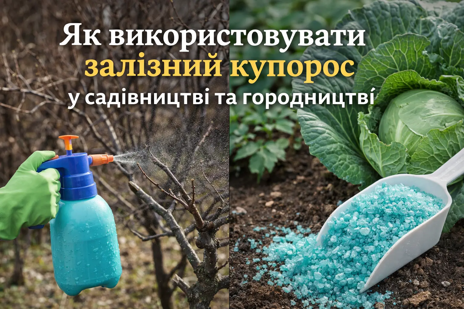 Залізний купорос: повний гайд 2026 року - RODA.Media