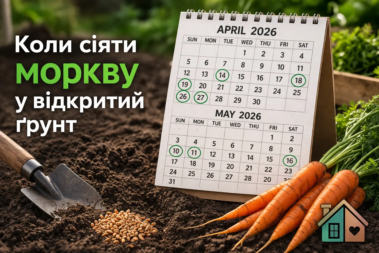 Коли сіяти моркву у відкритий ґрунт 2026 - Ukraine Daily