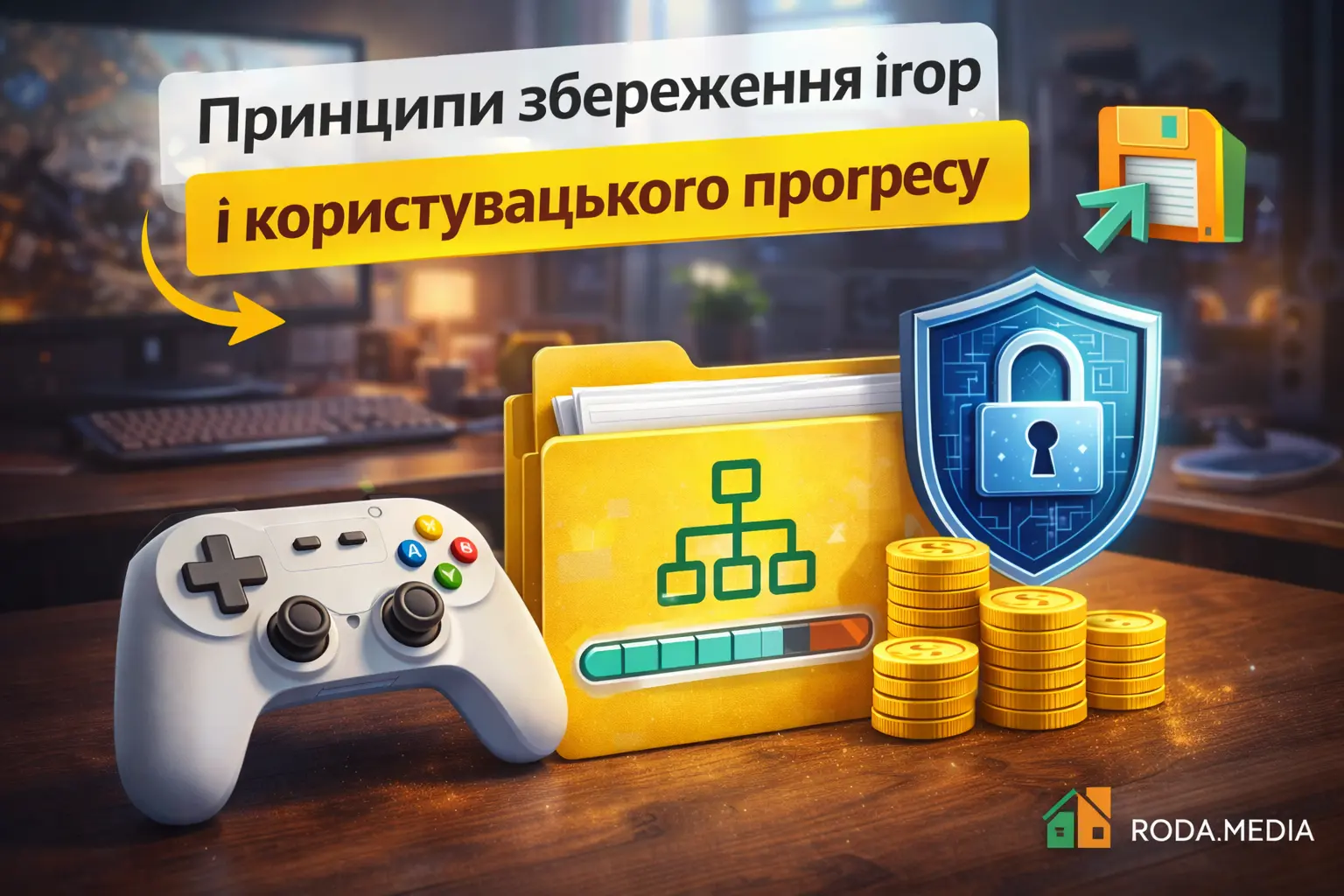 Принципи збереження ігор і користувацького прогресу