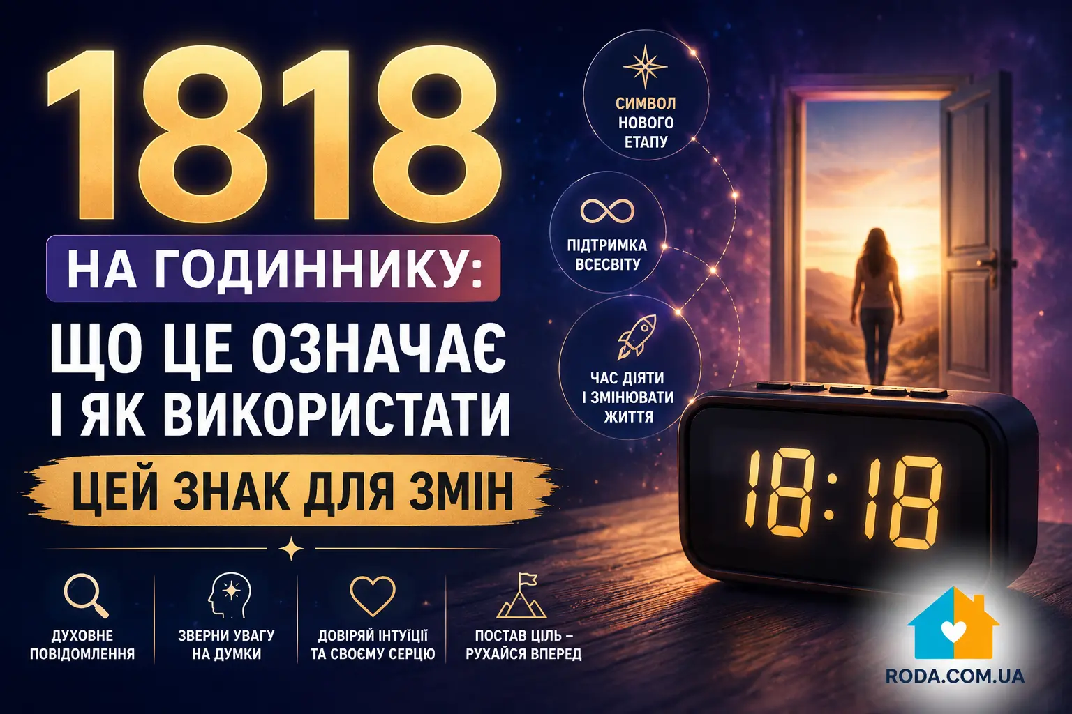 1818 на годиннику: що це означає - Roda Media