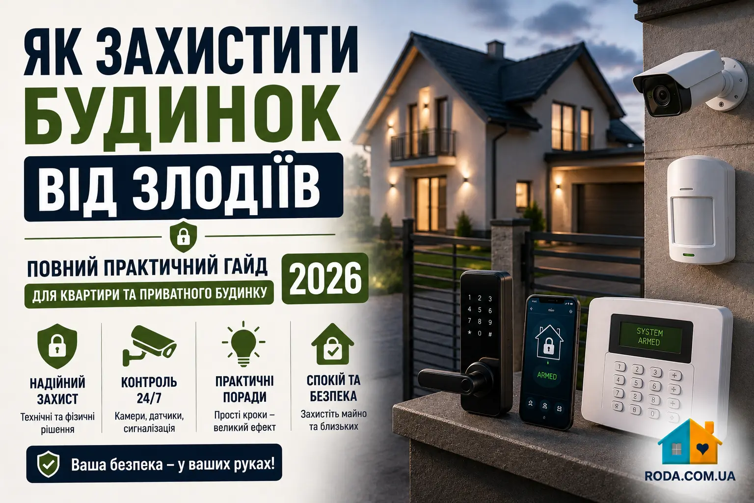 Як захистити будинок від злодіїв: повний практичний гайд - Roda Media