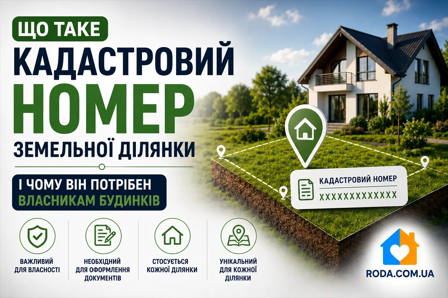 Що таке кадастровий номер земельної ділянки і чому він потрібен власникам будинків - Roda Media