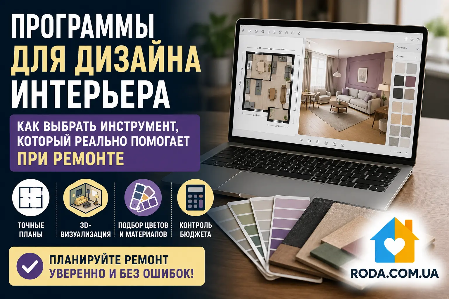 Программы для дизайна интерьера: как выбрать инструмент, который действительно поможет при ремонте - Roda Media